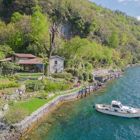 The Writer'S Nest Waterfront Villa By Rent All Como Faggeto Lario Екстериор снимка