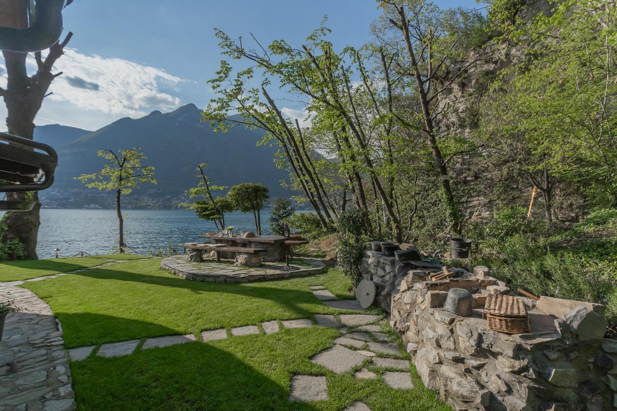 The Writer'S Nest Waterfront Villa By Rent All Como Faggeto Lario Екстериор снимка