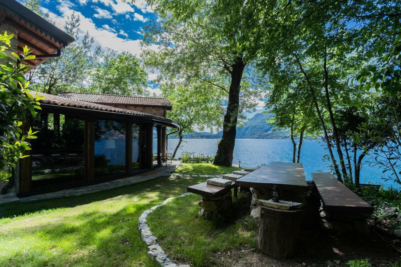 The Writer'S Nest Waterfront Villa By Rent All Como Faggeto Lario Екстериор снимка