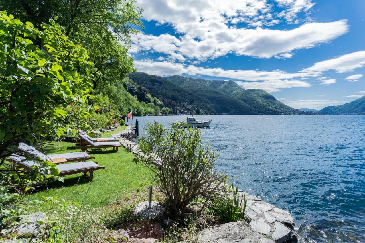 The Writer'S Nest Waterfront Villa By Rent All Como Faggeto Lario Екстериор снимка