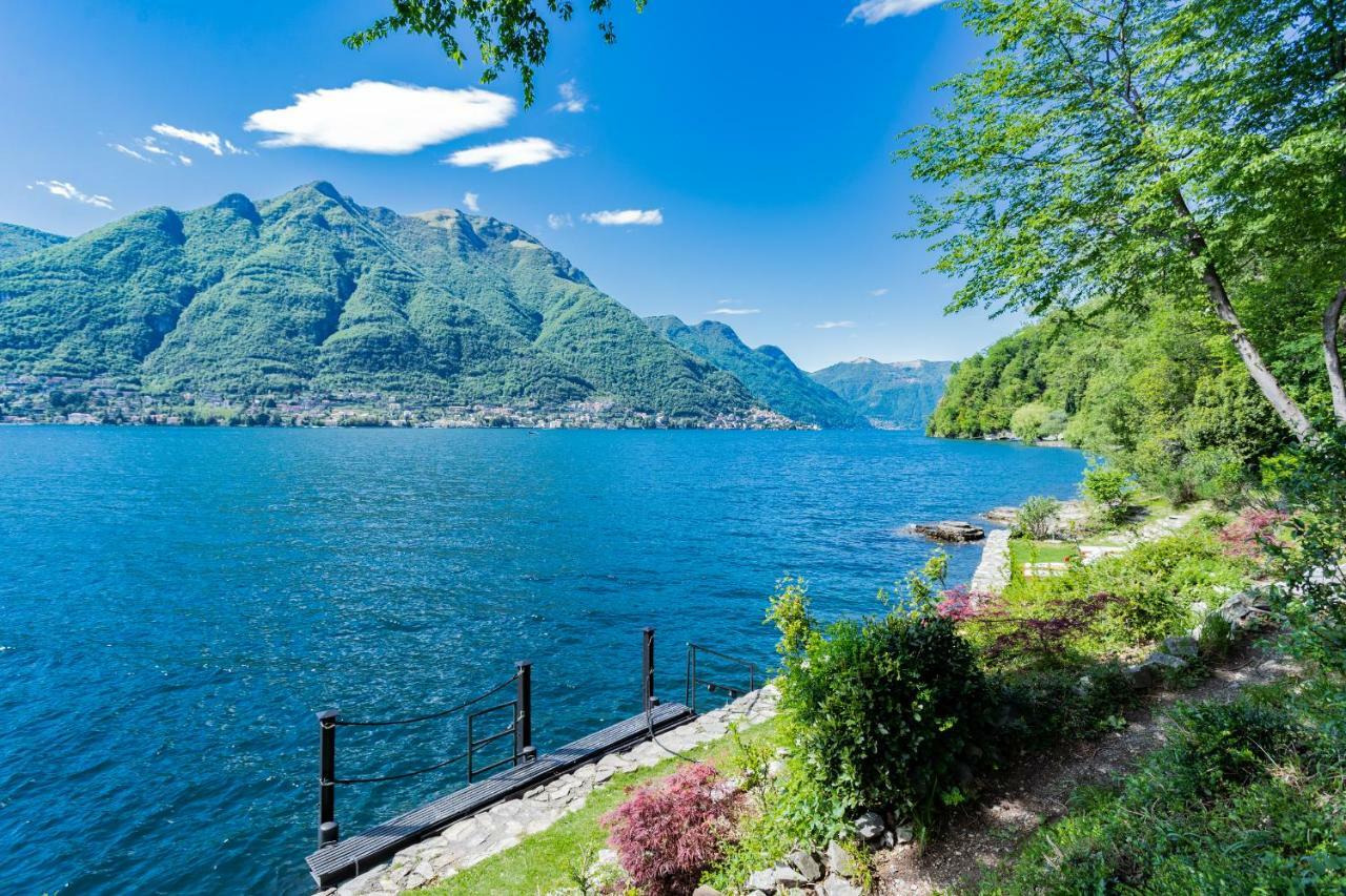 The Writer'S Nest Waterfront Villa By Rent All Como Faggeto Lario Екстериор снимка