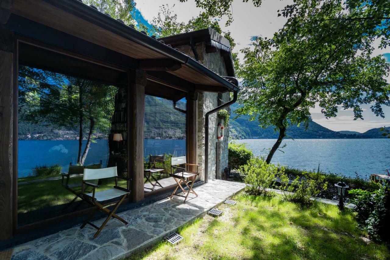 The Writer'S Nest Waterfront Villa By Rent All Como Faggeto Lario Екстериор снимка