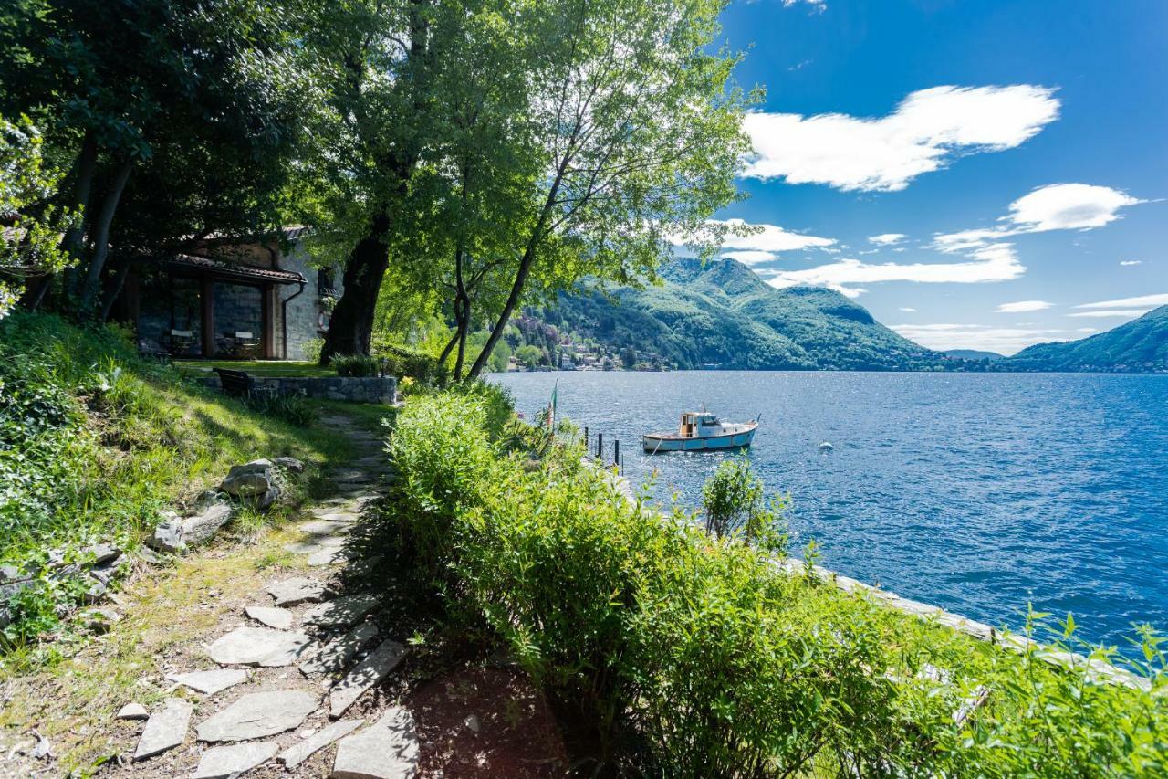 The Writer'S Nest Waterfront Villa By Rent All Como Faggeto Lario Екстериор снимка